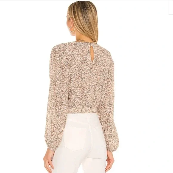 Twist multicolor blouse top - Picture 3 of 4